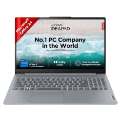 Lenovo IdeaPad Slim 3 Laptop | 13th Gen Intel Core i7 13620H | 16GB | 512GB SSD | Intel UHDGraphics | Arctic Grey | 83EM00GTIN