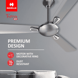Havells Festiva Energy Saving Ceiling Fan | 1200 mm | 3 Blade | Mist