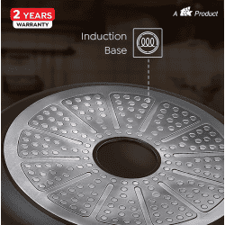 Prestige Aluminium Hard Anodised Fry Pan | 240 mm | Black | 30602
