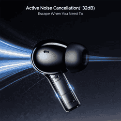 boAt Nirvana Space Earbuds | 360º Spatial Audio  | Cosmic Black