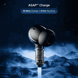 boAt Nirvana Space Earbuds | 360º Spatial Audio  | Cosmic Black