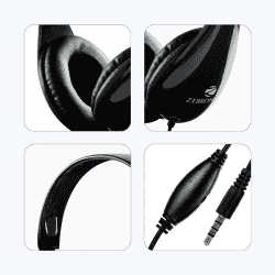 ZEBRONICS Zeb 2100 HMV Headset | Black