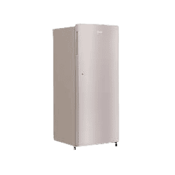 Haier Direct Cool Single Door Refrigerator | 3 Star | 215 L | Inox Steel Finish