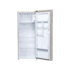 Haier Direct Cool Single Door Refrigerator | 3 Star | 215 L | Inox Steel Finish