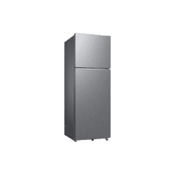 Samsung BESPOKE AI Double Door Refrigerator | 350 L | Real Stainless | RT38DG5A4DSL