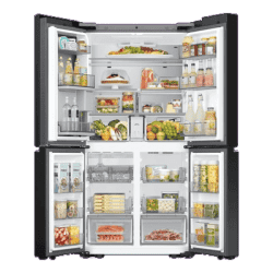 Samsung Frost Free French Door Convertible Refrigerator | 809 L | Clean Charcoal & Stainless Steel | RF71DB9950QDTL