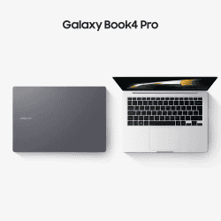 Samsung Galaxy Book4 Pro Thin and Light Laptop | Intel Core Ultra 7 155H |16 GB | 512 GB | Moonstone Grey | NP960XGK-KG2IN