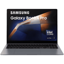 Samsung Galaxy Book4 Pro Thin and Light Laptop | Intel Core Ultra 7 155H |16 GB | 512 GB | Moonstone Grey | NP960XGK-KG2IN