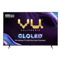Vu GloLED TV | 126 cm (50 Inch) | Ultra HD 4K | Google TV | 50GLOLED25
