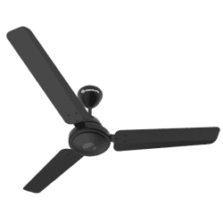 Atomberg Efficio Ceiling Fan | 1200 mm | 5 Star | BLDC Ceiling Fan with Remote Control | 3 Blade | Midnight Black