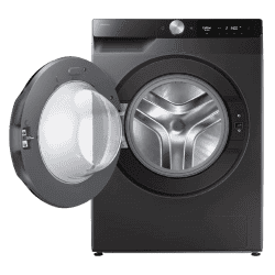 Samsung Fully Automatic Front Load Washing Machine with AI | 12 Kg | 5 Star | WiFi | DIT Motor | Refined Inox | WW12DG6B24AXTL