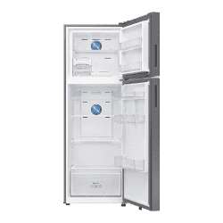 Samsung BESPOKE AI Double Door Refrigerator | 350 L | Elegant Inox | RT38DG5A2BS8