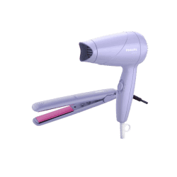 Philips Hair Dryer and Straightener Combo | 1000 W | Purple | HP8643/56