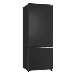 Panasonic 357 L  Frost Free Double Door Bottom Mount Convertible Refrigerator |  2 Star | Diamond Black | NR-BK418BQKN