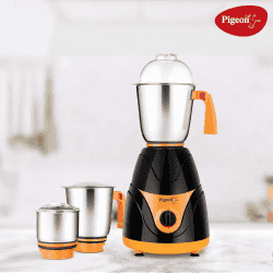 Pigeon mx7 Polycarbonate Black Pearl Mixer Grinder | 750W | Multicolour | SAP-12652