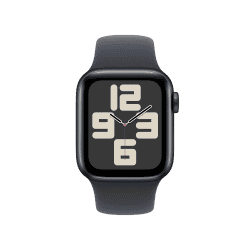 Apple Watch SE | GPS | 40mm | M/L | Midnight Aluminium Case with Midnight Sport Band | MXE93HN/A