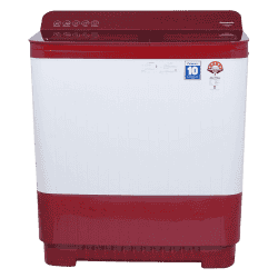 Panasonic 12 kg Semi Automatic Top Loading Washing Machine | 5 Star | Red | NA-W120H6RRB