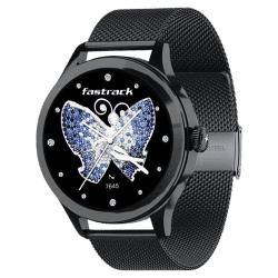 Fastrack Noir Pro BT Calling Women Smartwatch | Black