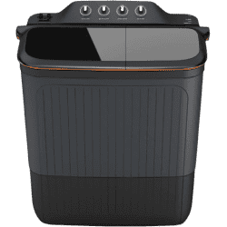 Lloyd Semi Automatic Top Load Washing Machine | 7.5 kg | Vibrant Grey | GLWMS75AVGEL