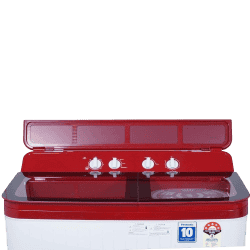 Panasonic 12 kg Semi Automatic Top Loading Washing Machine | 5 Star | Red | NA-W120H6RRB