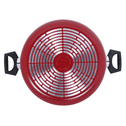 Meyer Safecook Non Stick Aluminium Casserole | 22 cm | 3.8 L | Red | 22162-T