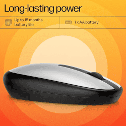 HP 240 Bluetooth Mouse | Compact Size | Silver