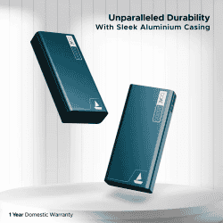 boAt PB400 Energyshroom Power Bank | 20000 mah | Steel Blue