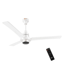 Orient Electric EcoTech Supreme Ceiling Fan | 5 Star | 1200 mm | BLDC Motor | Remote | 3 Blade | White