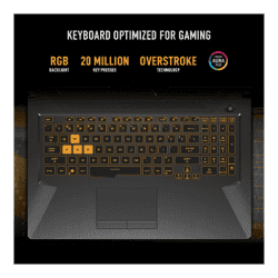 ASUS TUF Gaming A15 Laptop | AMD Ryzen 7 7435HS | 16GB | 512GB | 4GB Graphics NVIDIA GeForce RTX 3050 | Graphite Black | FA566NCR-HN075W