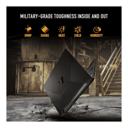 ASUS TUF Gaming A15 Laptop | AMD Ryzen 7 7435HS | 16GB | 512GB | 4GB Graphics NVIDIA GeForce RTX 3050 | Graphite Black | FA566NCR-HN075W