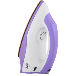 BPL Dry Iron | 1000 W | Purple & White | BDIS0041