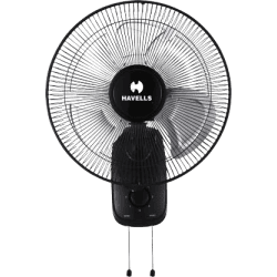 Havells Girik Wall Fan | 400mm | Black