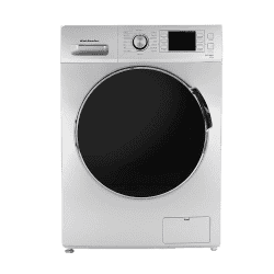 Kelvinator 7 Kg Front Load Fully Automatic Washing Machine | Silver & Grey | KWF-C700SG