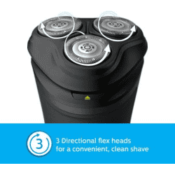 Philips S1121/45 Shaver For Men | Black & Blue