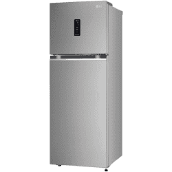 LG  Double Door Refrigerator | 246 L | 3 Star | Shiny Steel | GL-T262TPZX APZZEBN