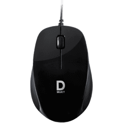 DSelect Dell Exclusive Wired Mouse | Black | DS111