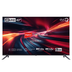 Impex evoQ UHD Smart LED TV | 109 cm (43 Inch) | Dolby Atmos | 43S4RLC3