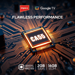 Impex evoQ UHD Smart LED TV | 109 cm (43 Inch) | Dolby Atmos | 43S4RLC3