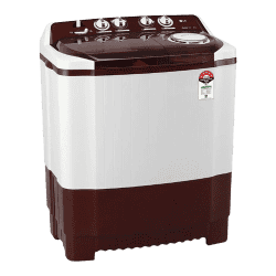 LG Semi Automatic Top Load Washing Machine | 8Kg | Maroon and White