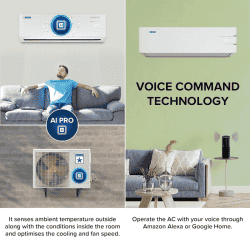 Blue Star WiFi Smart Inverter Split AC | 1.5 Ton | 5 Star | IC518GNURS