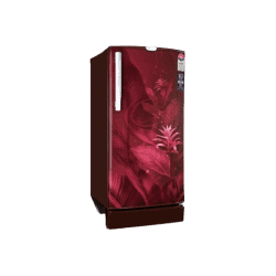 Godrej Edge Pro Direct Cool Single Door Refrigerator | 185 L | 5 Star | Glaze Wine | 210E TAI GZ WN