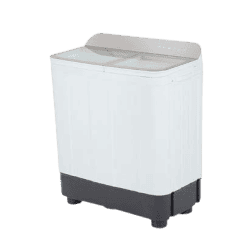 Haier Semi Automatic Washing Machine | 7 Kg | Toughened Glass | White | HTW70-178N