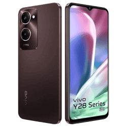 vivo Y28e 5G | 4GB | 128 GB | With Charger | Vintage Red