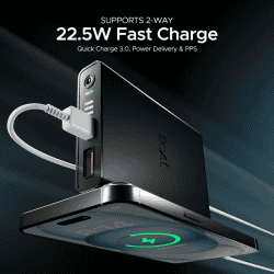 boAt Energyshroom PB300 Pro Power Bank | 10000mAh | Carbon Black