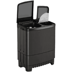 Godrej Semi Automatic Top Loading Washing Machine | 9 Kg | Crystal Grey | WSEDGE ULT 90 5.0 DB2M CSGR