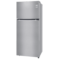 LG Double Door Refrigerator | 398 L | 2 Star | Frost Free Smart Inverter | Shiny Steel | GL-S422SPZY FPZZEBN