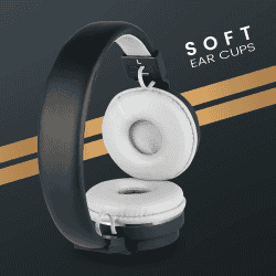 Zebronics Zeb Storm Wired On Ear Headphone | 3.5mm Jack | Black
