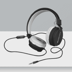 Zebronics Zeb Storm Wired On Ear Headphone | 3.5mm Jack | Black
