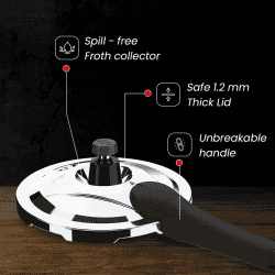 Ultra Triply Krono Pressure Cooker | 3.5 L | Stainless Steel
