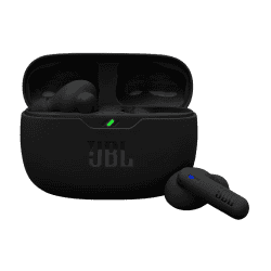 JBL Wave Beam 2 Ear Buds | Active Noise Cancellation | IP54 | Black | JBLWBEAM2BLK